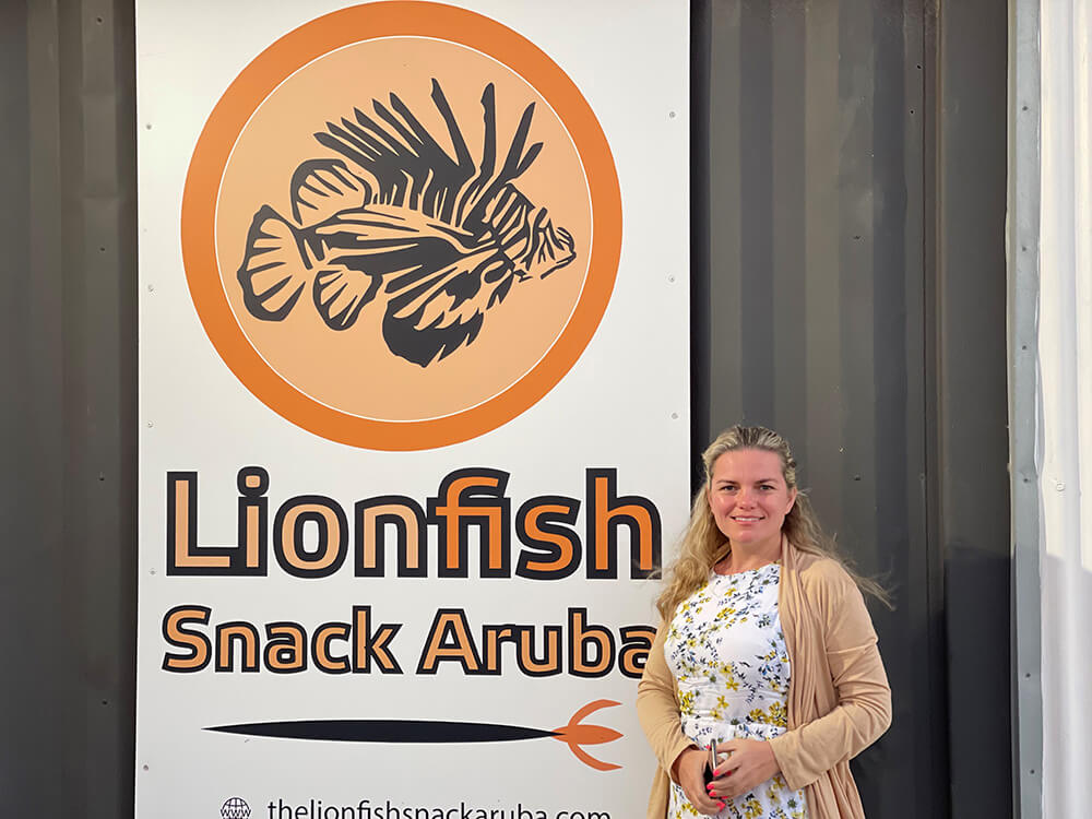 Lionfish Snack Aruba