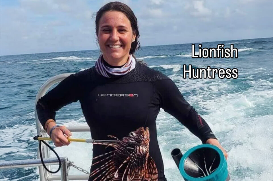 Christine Raininger – Lionfish Huntress Florida