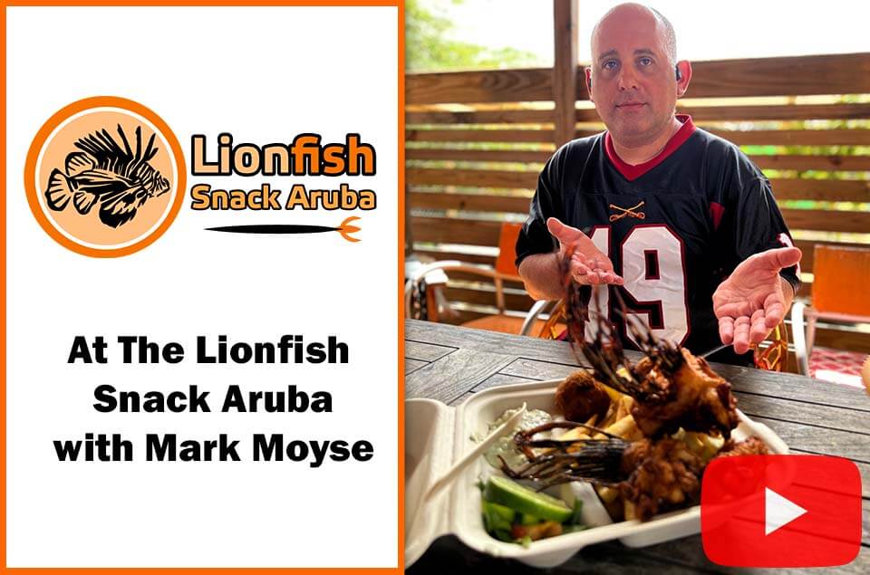 Lionfish Platter from The Lionfish Snack Aruba