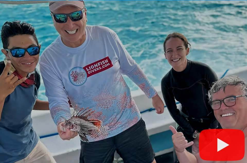 Lionfish Hunting Mexico
