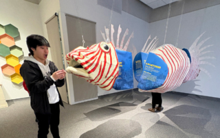 Cal Kennedy lionfish art exhibit